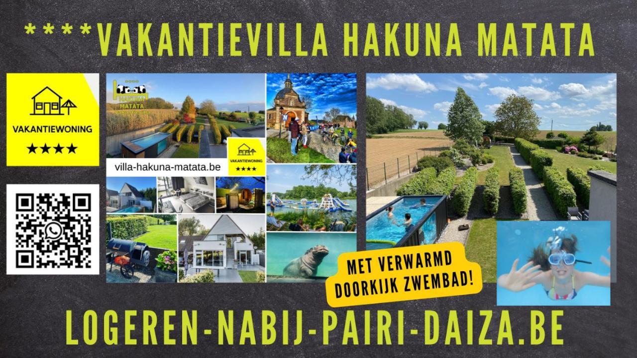 Vakantiewoning Hakuna Matata Geraardsbergen Eksteriør billede