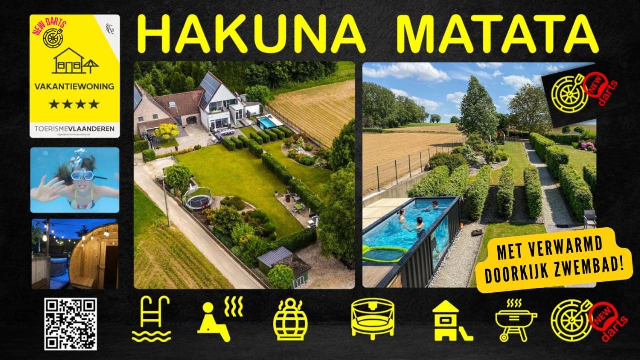 Vakantiewoning Hakuna Matata Geraardsbergen Eksteriør billede